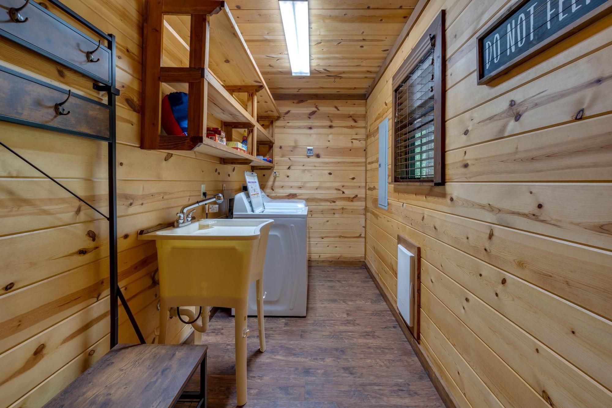 ברוקן בו Cross Timbers Cabin On The Grove'S 25-Acres מראה חיצוני תמונה