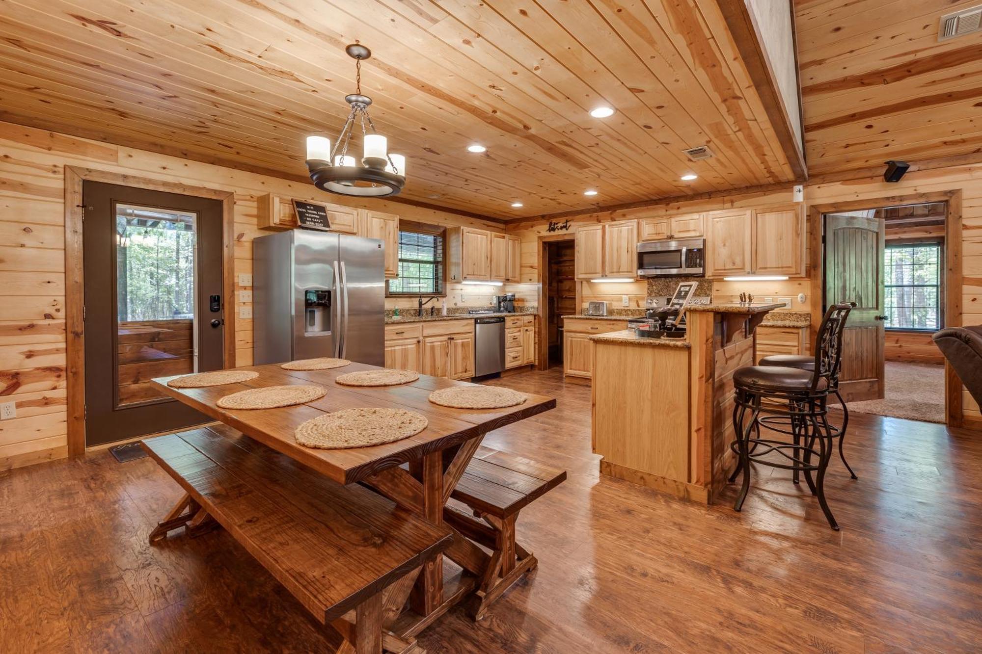 ברוקן בו Cross Timbers Cabin On The Grove'S 25-Acres מראה חיצוני תמונה