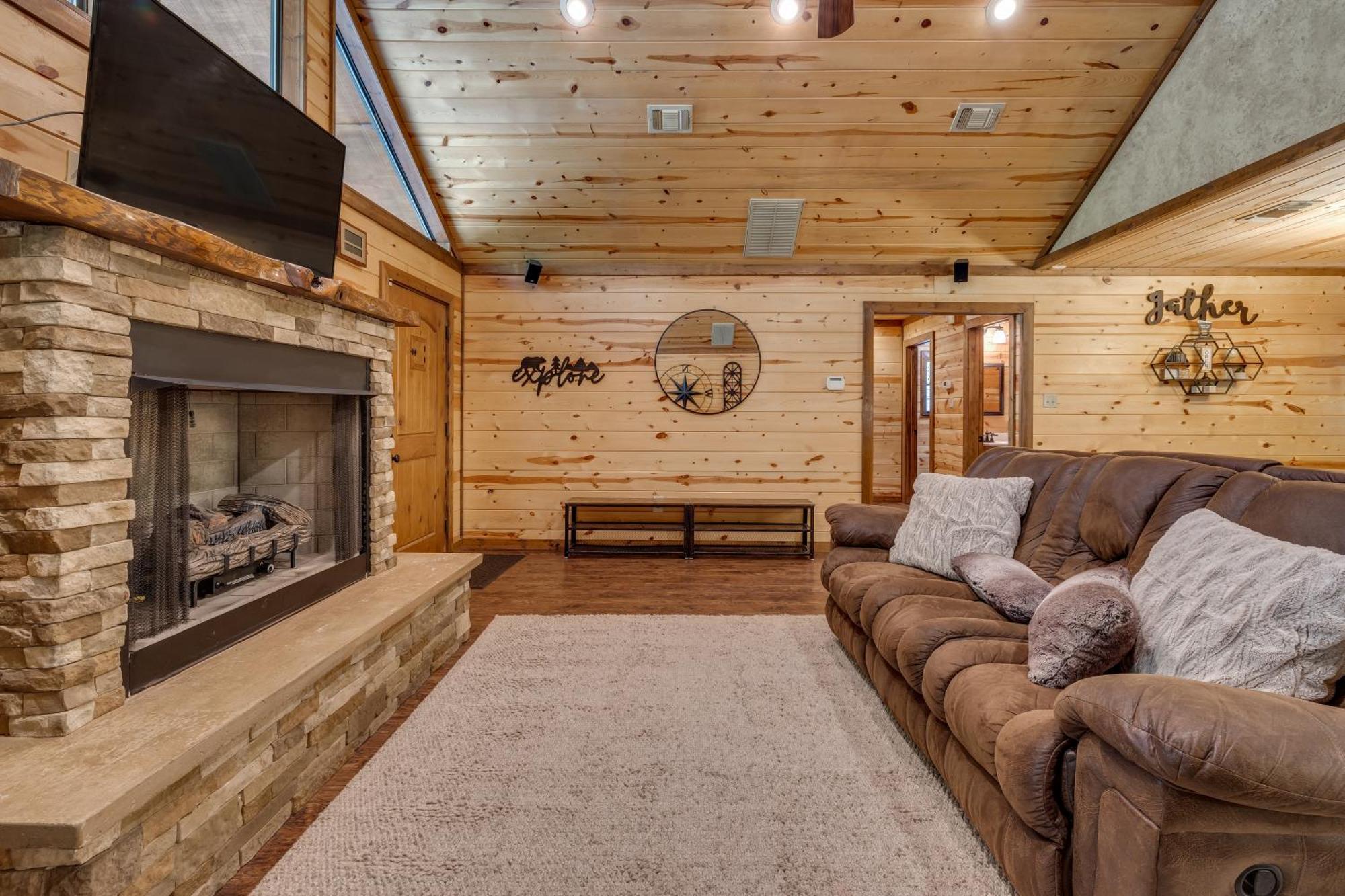 ברוקן בו Cross Timbers Cabin On The Grove'S 25-Acres מראה חיצוני תמונה