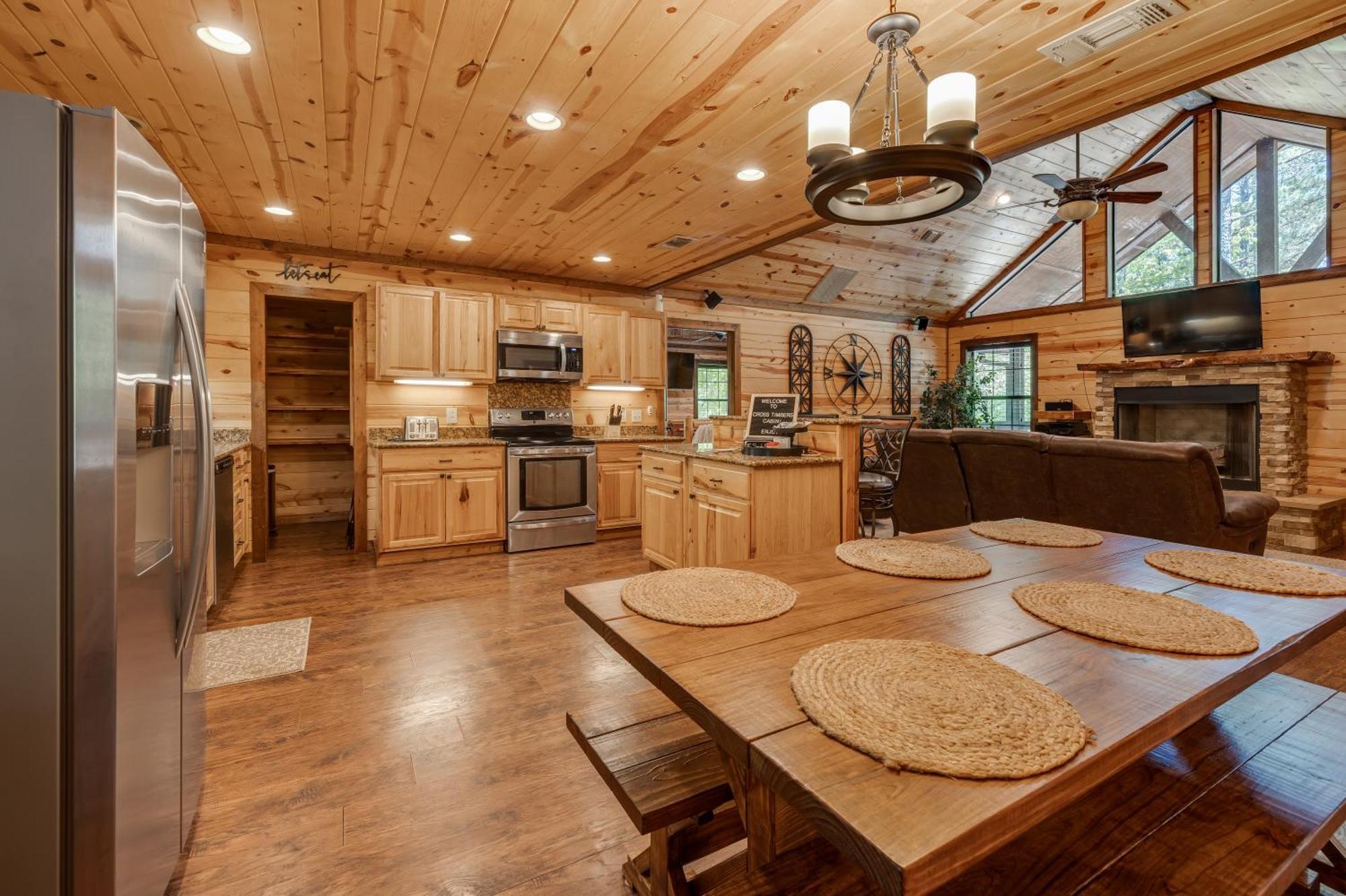 ברוקן בו Cross Timbers Cabin On The Grove'S 25-Acres מראה חיצוני תמונה