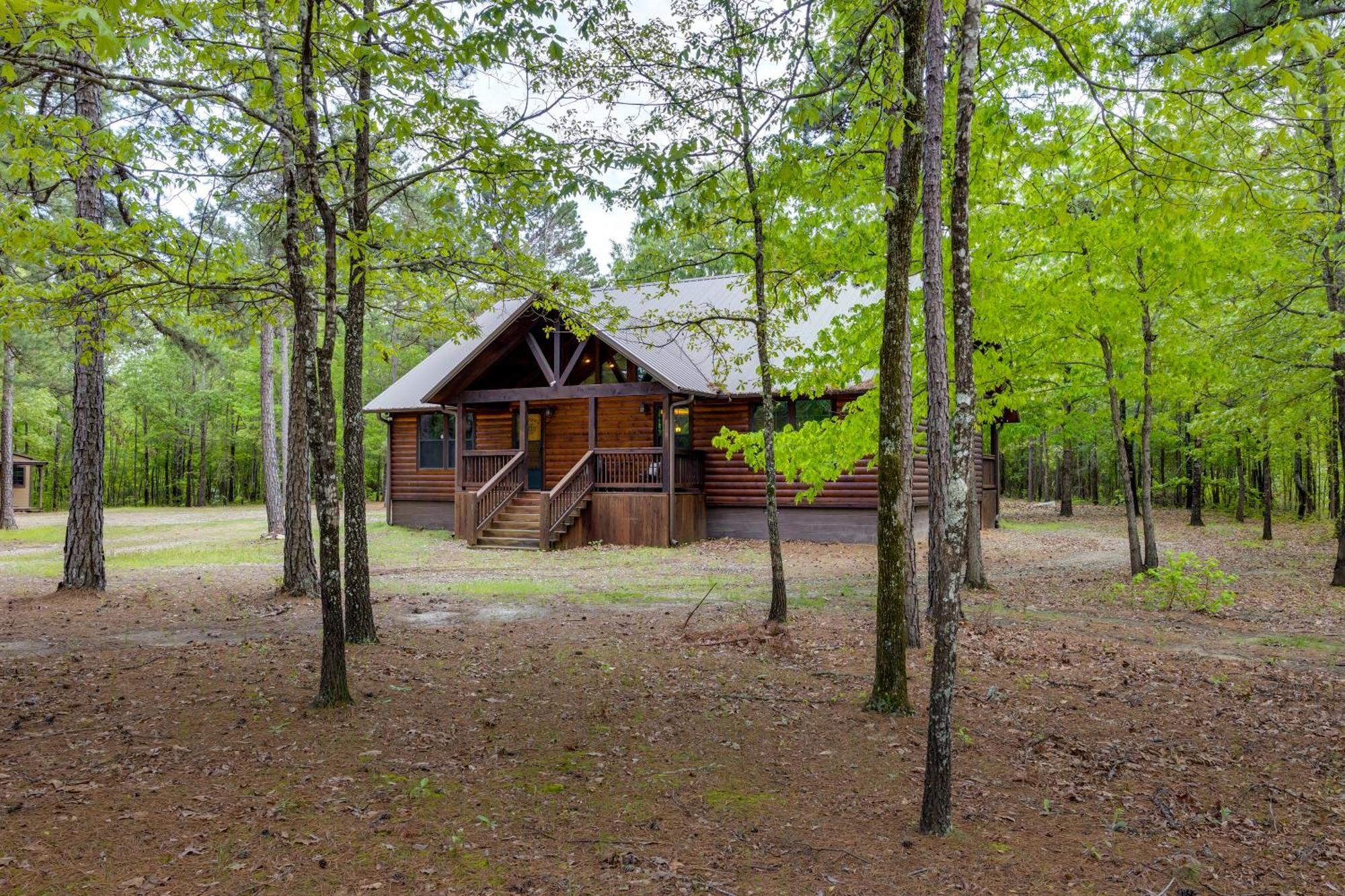 ברוקן בו Cross Timbers Cabin On The Grove'S 25-Acres מראה חיצוני תמונה